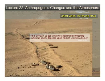 SIO15-SS1 20: Topic 22:Anthropogenic Changes: The Atmosphere  2014 weather page:  2015, in the