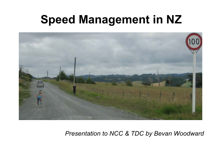 speed management in nz