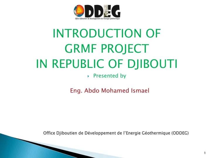 grmf project