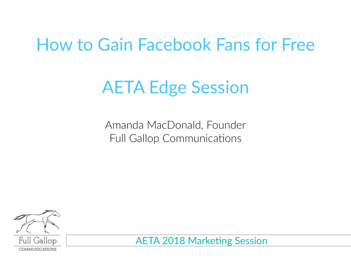 how to gain facebook fans for free