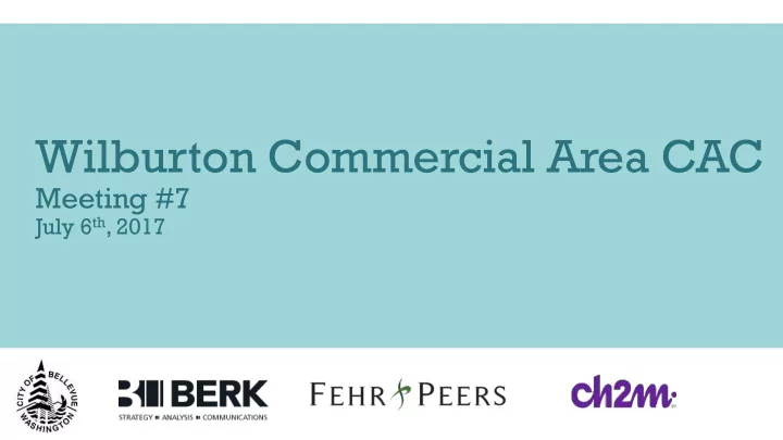 wilburton commercial area cac
