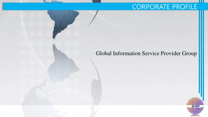 corporate profile