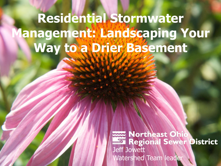 residential stormwater