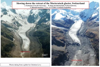 2007  2016  Photos taking from a glider by Christine Levy Diavolezzafirn (ski slope)  fleece cover