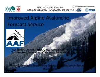 Y  ves  Bhler, Urs  Wegmller, C  hristine Pielmeier, R  egula F  rauenfelder,  C  C  hristian J