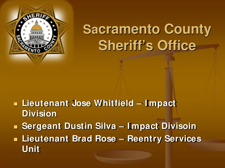 sa cramento county sheriff s office