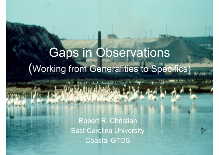 gaps in observations
