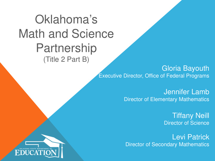 oklahoma s math and science partnership