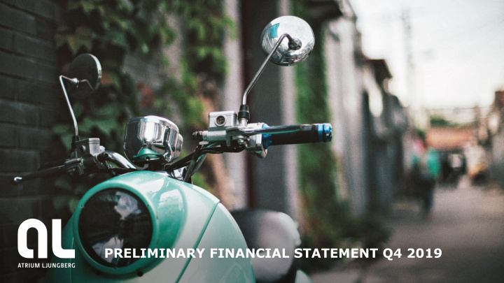 preliminary financial statement q4 2019