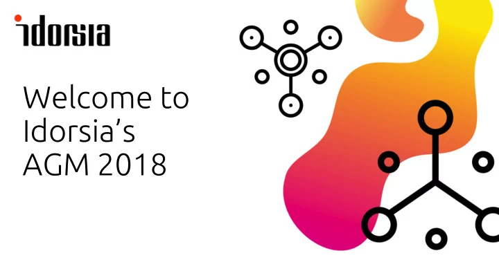 welcome to idorsia s agm 2018