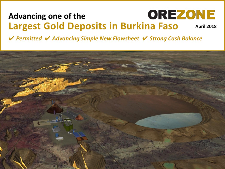 largest gold deposits in burkina faso
