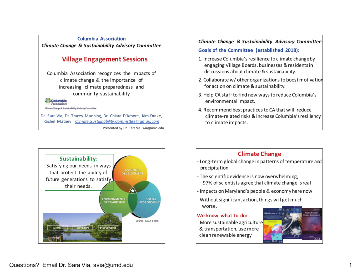 village engagement sessions
