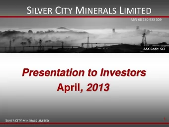 Competent Person  Information in this document that relates to Exploration Results, Mineral