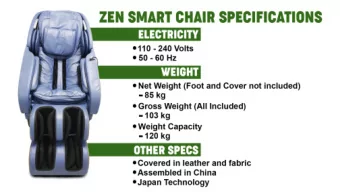 5  Immediate Health Benefits  of Using a Massage Chair  It aligns the spine and reduces pressure
