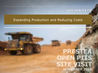 SIMPLE &amp; LEAN PRODUCER  Expanding Production and Reducing Costs  Health and Safety  Update: No