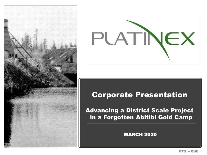 corporate presentation