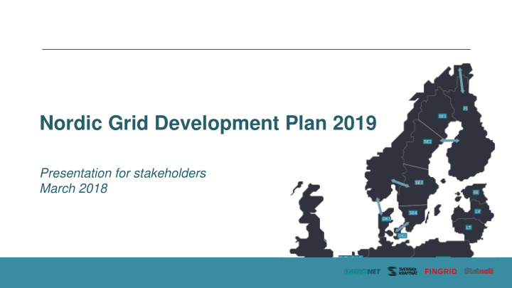nordic grid development plan 2019