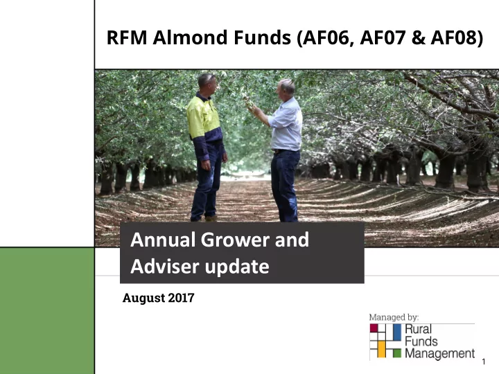 annual grower and