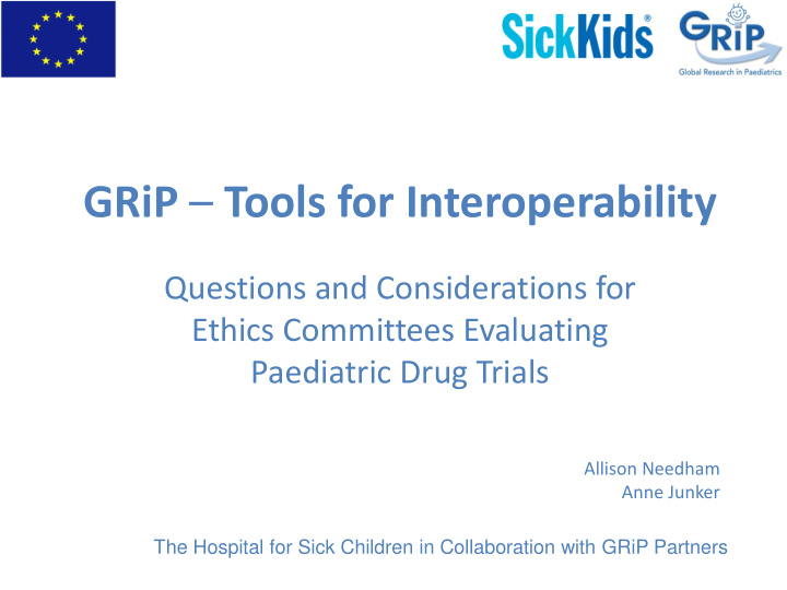 grip tools for interoperability