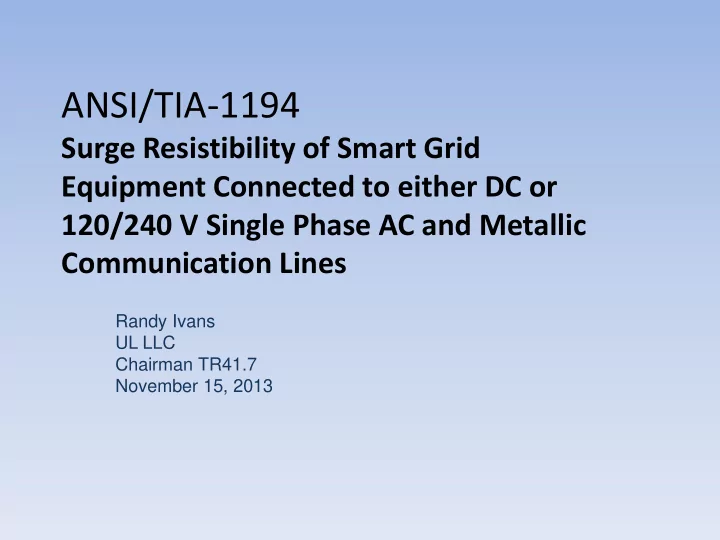 ansi tia 1194
