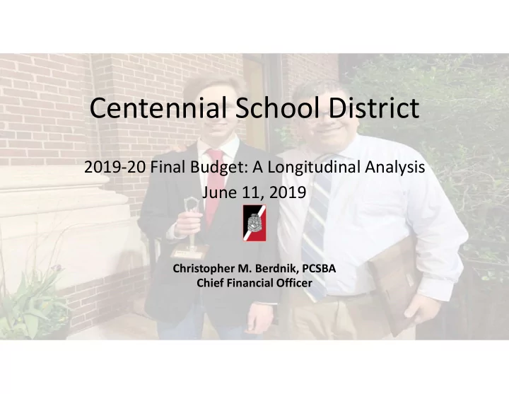 centennial school district