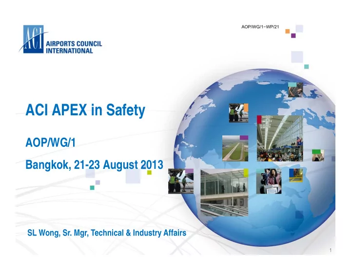 aci apex in safety