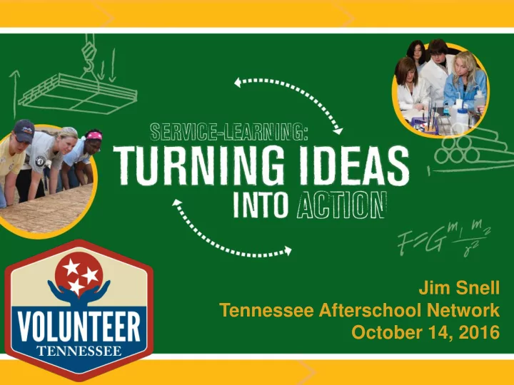 jim snell tennessee afterschool network october 14 2016