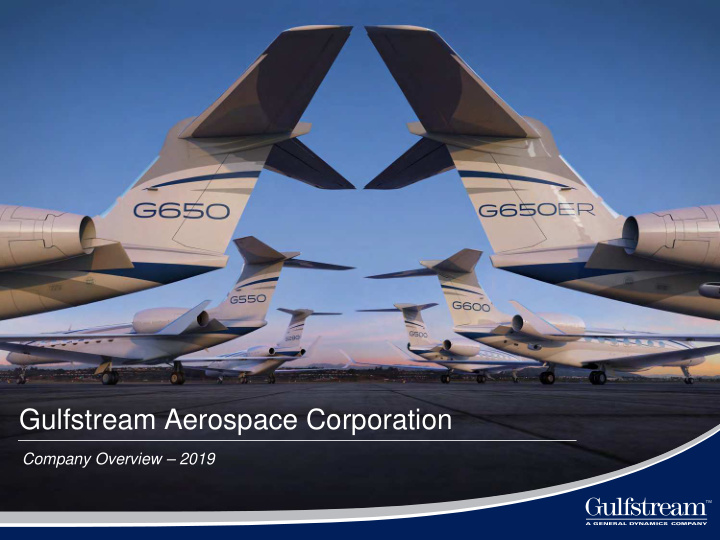 gulfstream aerospace corporation