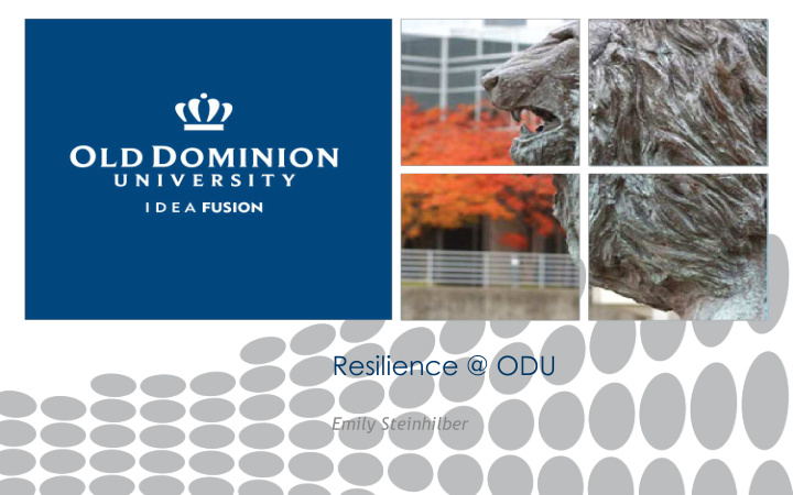 resilience odu