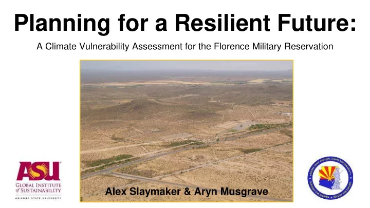 alex slaymaker aryn musgrave context executive order