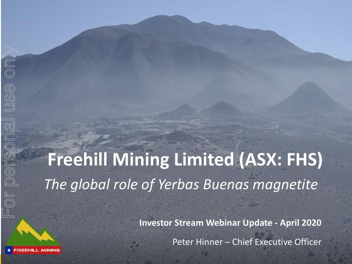 freehill mining limited asx fhs