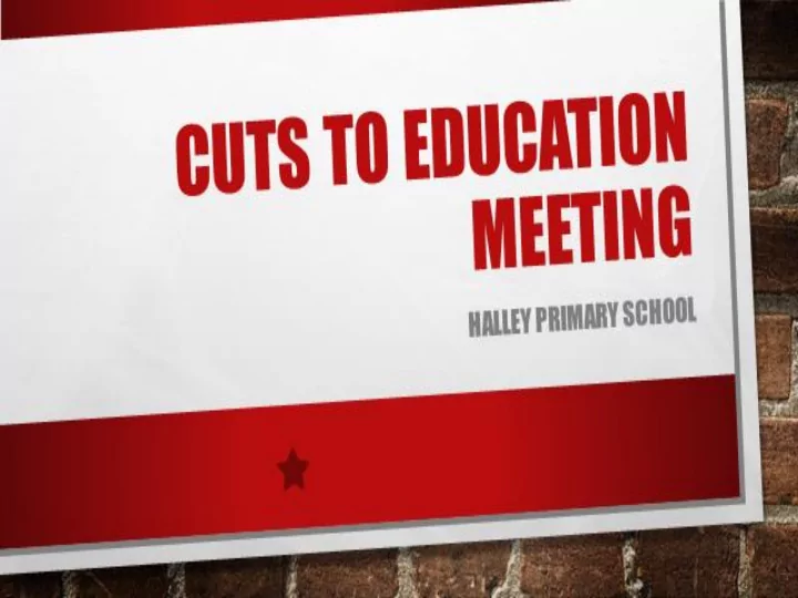 that will damage our schools and the