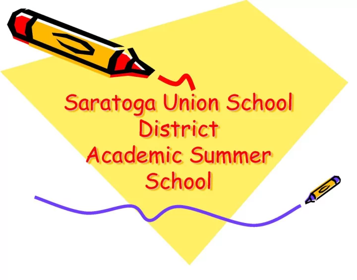 welcome to susd s academic summer school program features