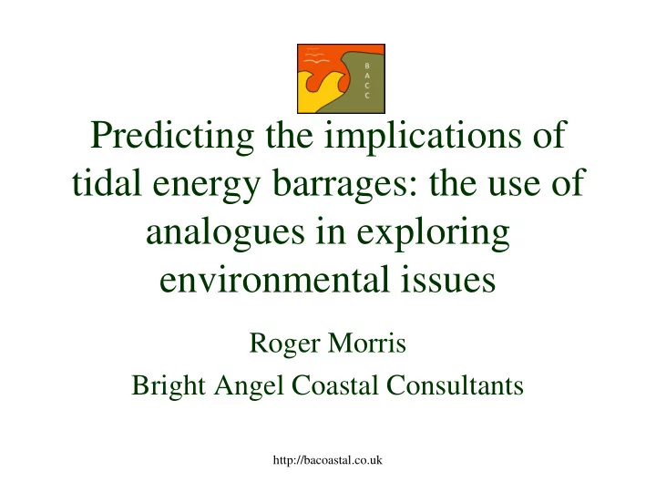 predicting the implications of