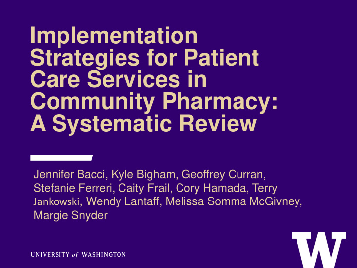 strategies for patient