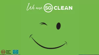 rally premises operators to take ownership by adopting the SG Clean Quality Mark .  With more