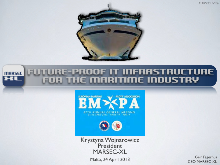 future proof it infrastructure for the maritime industry