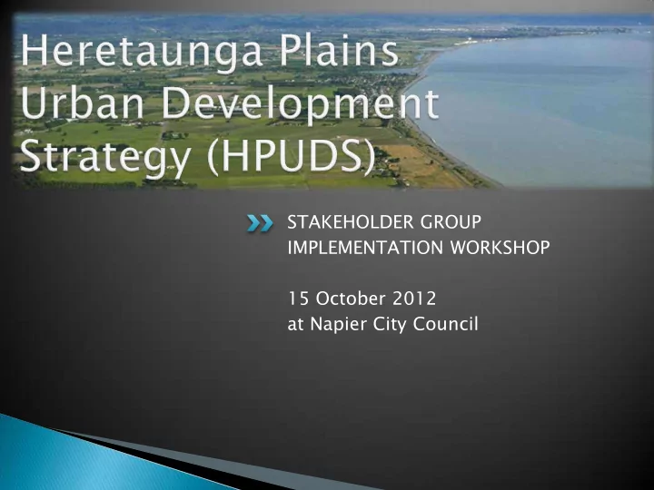 implementation workshop