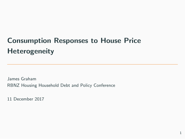 consumption responses to house price heterogeneity