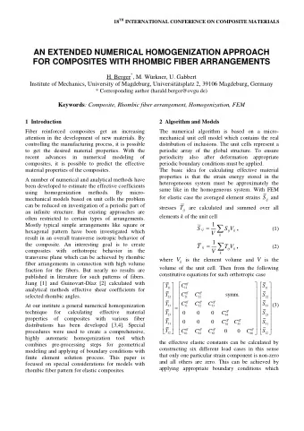 Mostly typical simple arrangements like square or  S  S  V  ,  (1)  ij  hexagonal pattern have