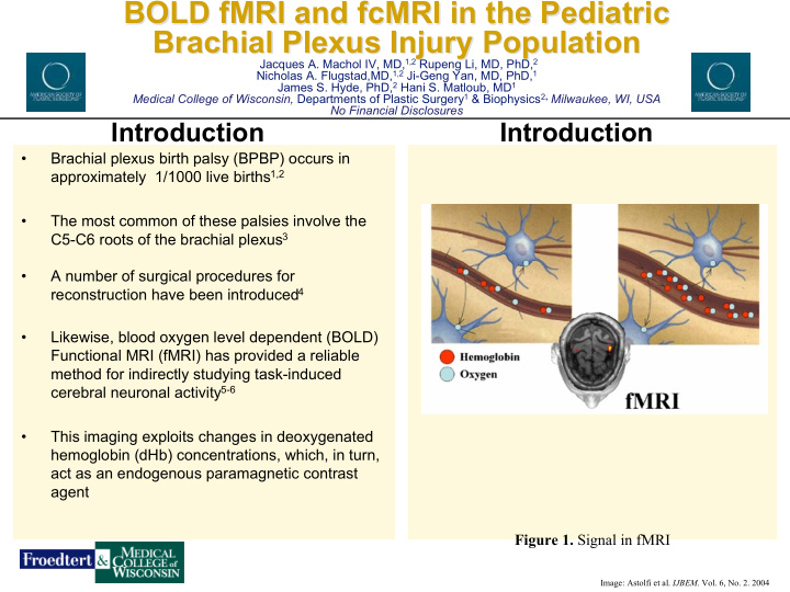 bold fmri and fcmri fcmri in the pediatric in the