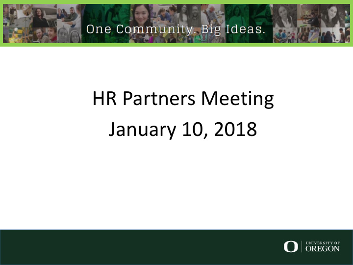 hr partners meeting january 10 2018