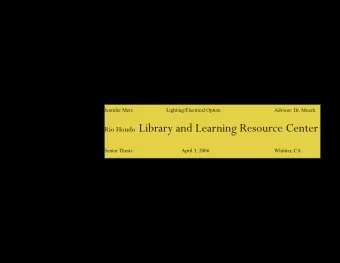 Rio Hondo Library and Learning Resource Center  Location: Whittier, CA  Building Size: 93,000 sq.