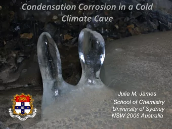 Julia M. James  School of Chemistry  University of Sydney NSW 2006 Australia  Decho  People  Parks