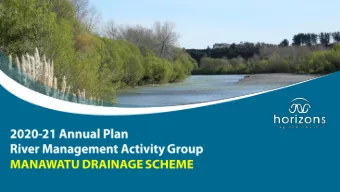 Management    32 staff with a current operating  budget of $11.8M    34 River and drainage