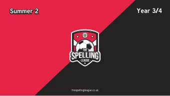 thespellingleague.co.uk  1  1  Pre-test!  Without seeing the spellings, we are going  to have a