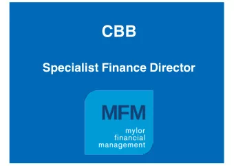 CBB  Specialist Finance Director  1990  2004  2015  Ch  Chart  rtered Accountant  .