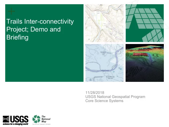 trails inter connectivity project demo and briefing 11 28