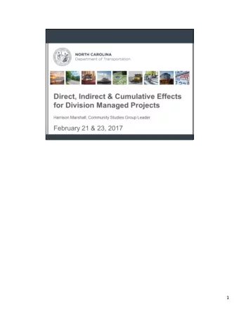 1  Go over the basics of impact type  Highlight a few legalities behind the effort  Discuss the