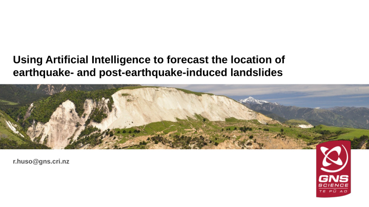 using artificial intelligence to forecast the location of